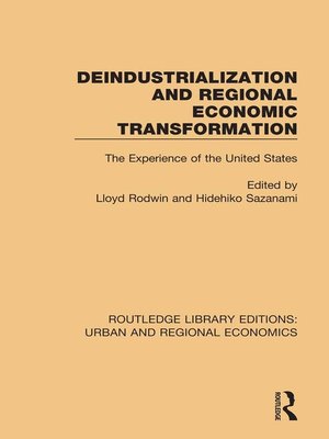 cover image of Deindustrialization and Regional Economic Transformation